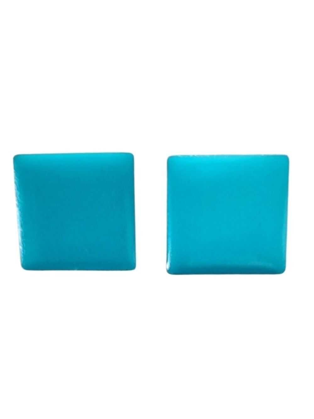 💥4 For $20💥Turquoise Square Earrings Vibrant